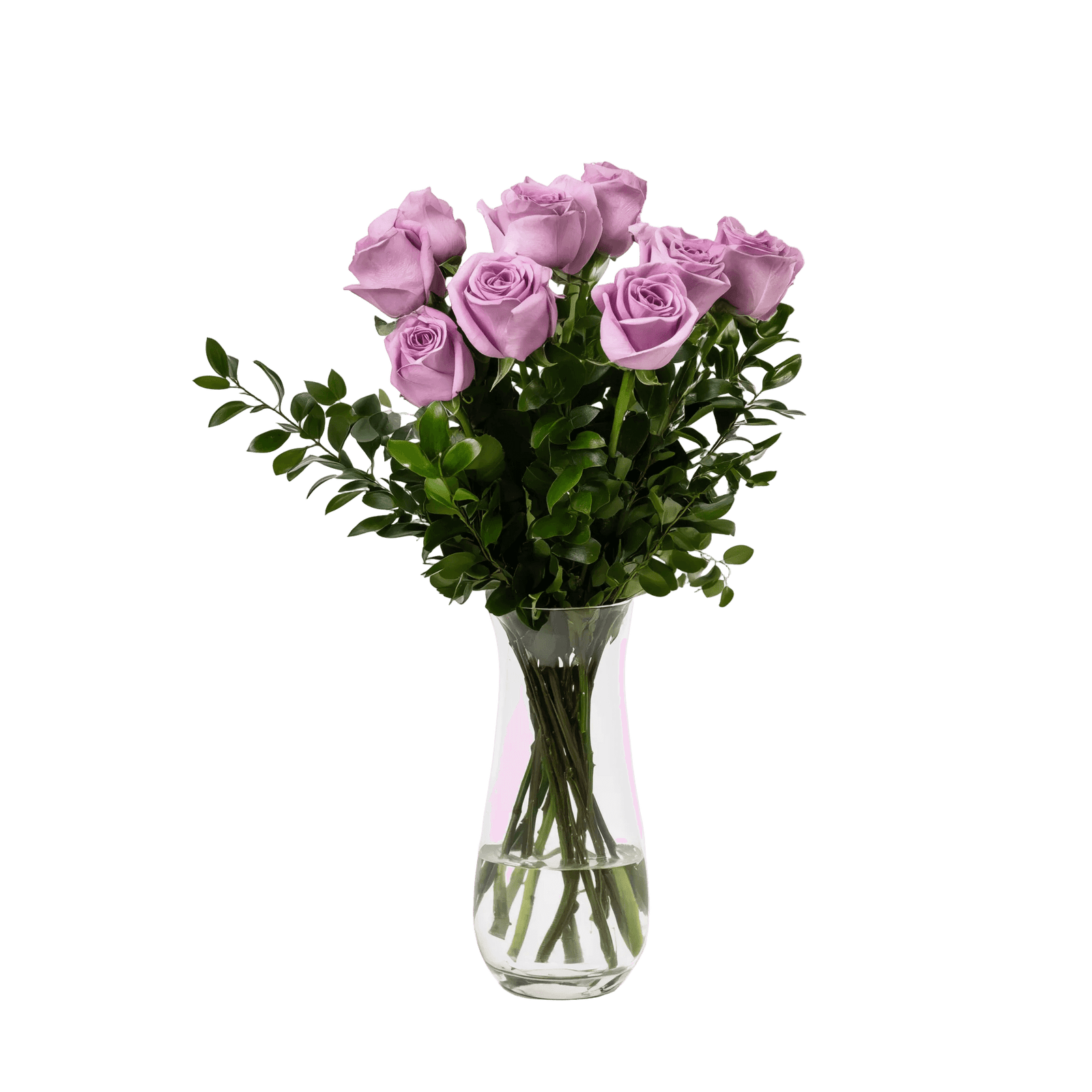 Half Dozen Lavender Roses