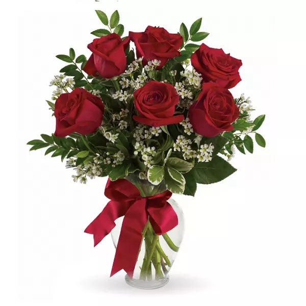 red rose bouquet