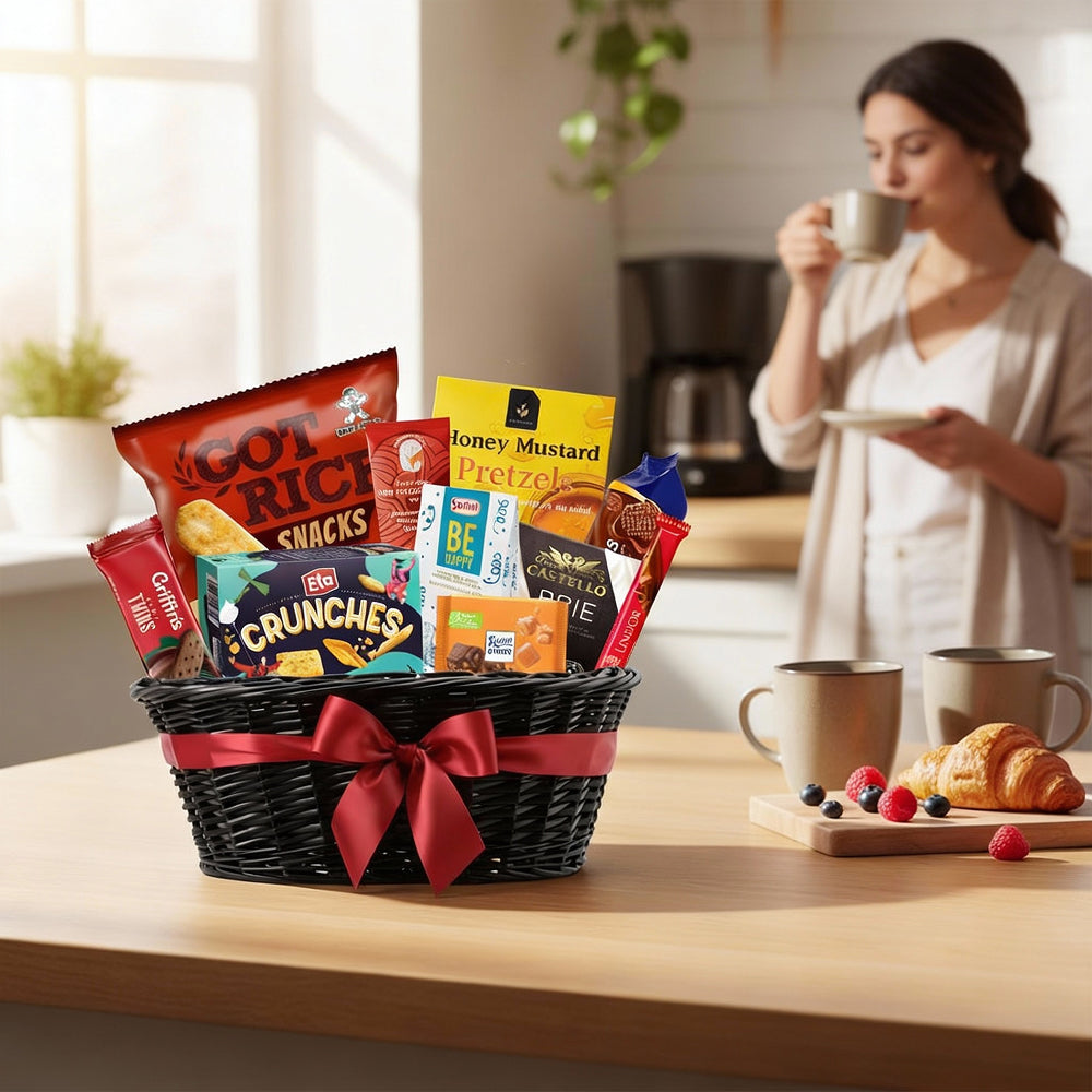 Client Appreciation Gift Basket IV - Flower Delivery New Zealand