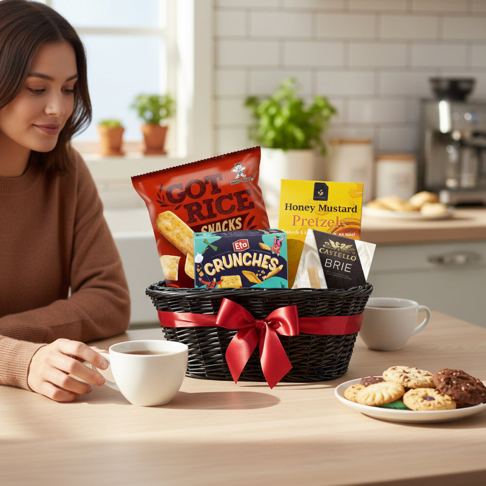 Client Appreciation Gift Basket I - Flower Delivery New Zealand