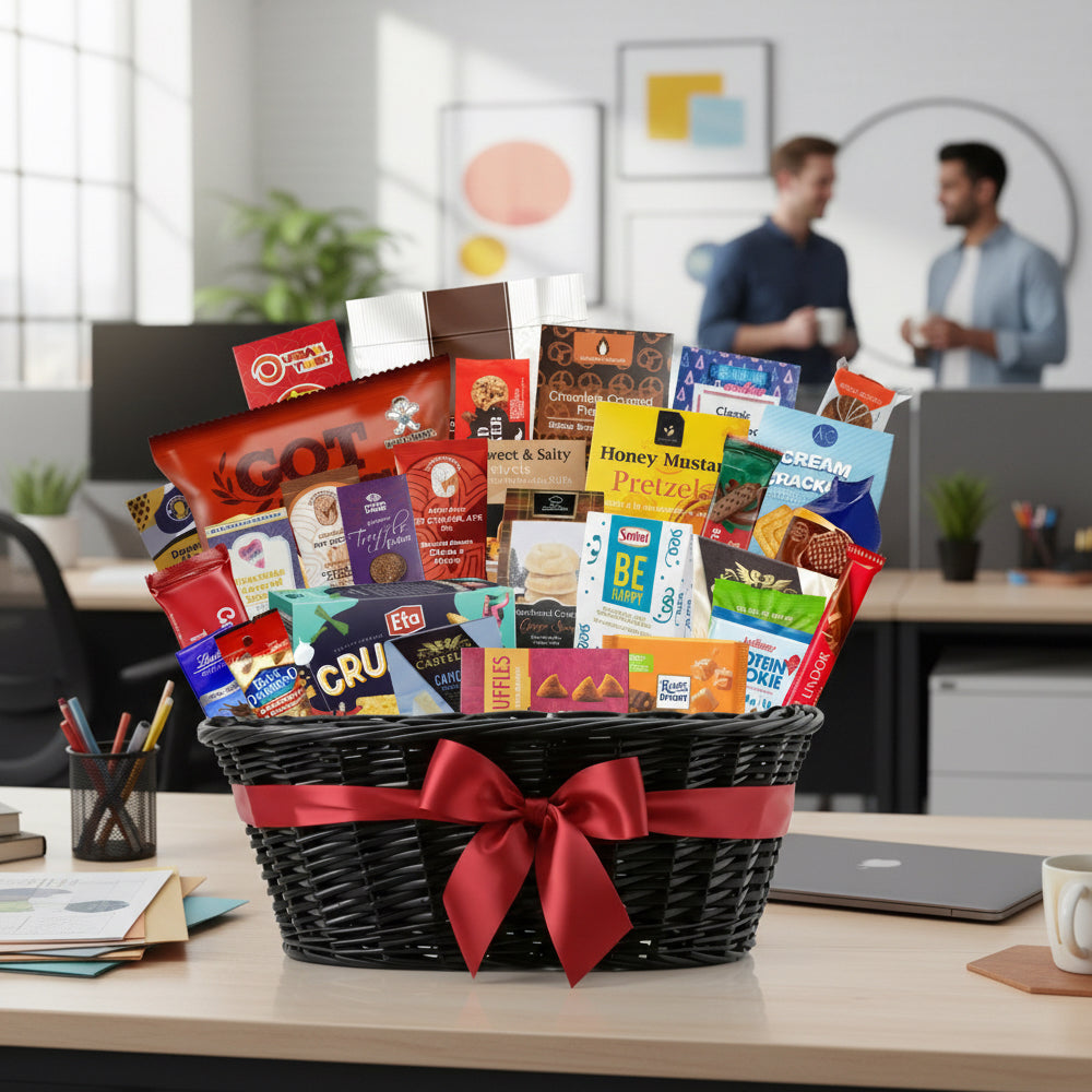 Client Appreciation Gift Basket VI - Flower Delivery New Zealand
