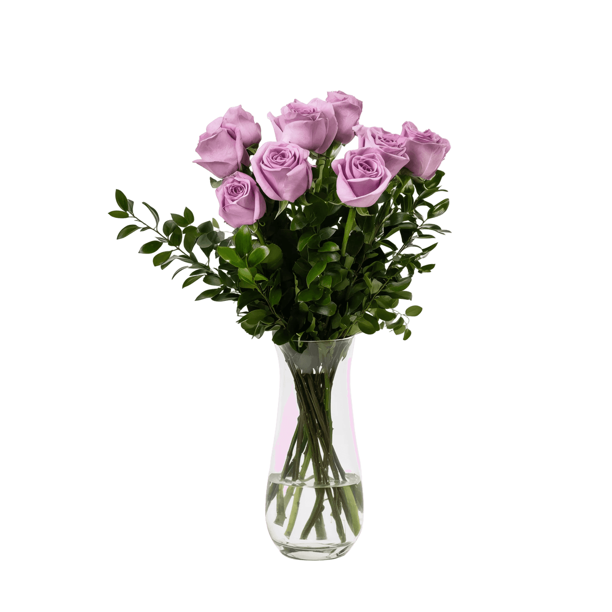 Half Dozen Lavender Roses