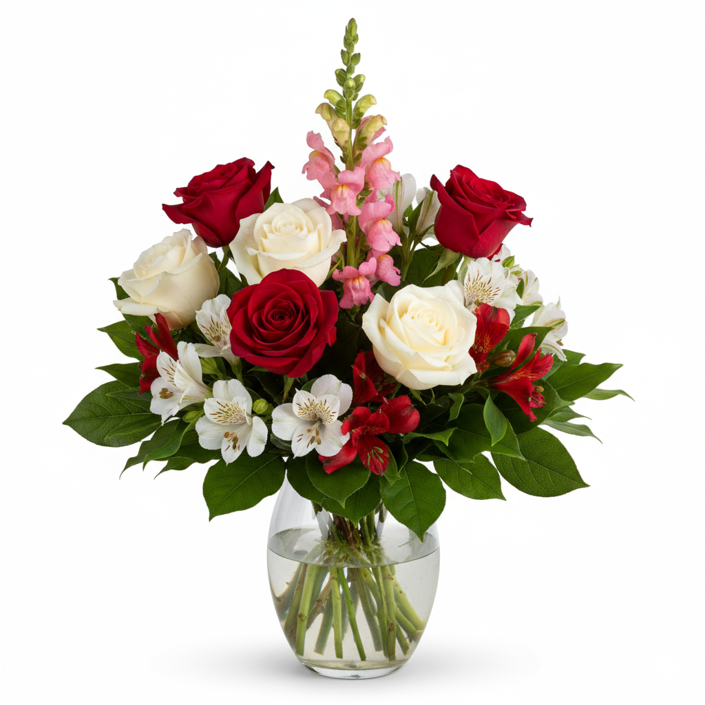 Holiday Wishes Bouquet - Flower Delivery New Zealand