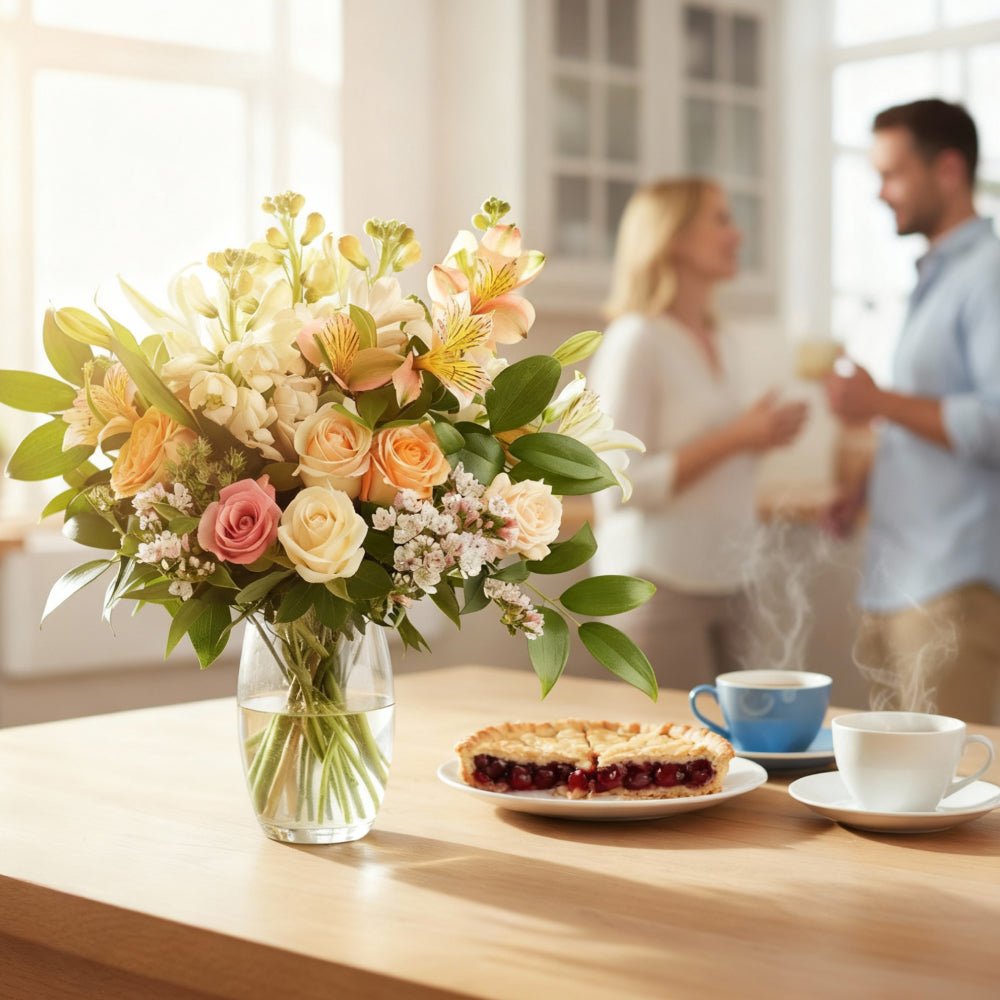 Sunset Serenade - Flower Delivery New Zealand