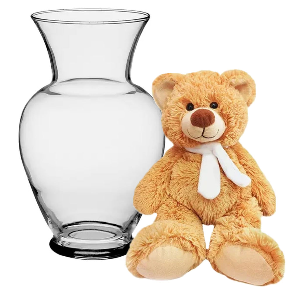 Vase &amp; Teddy Bundle