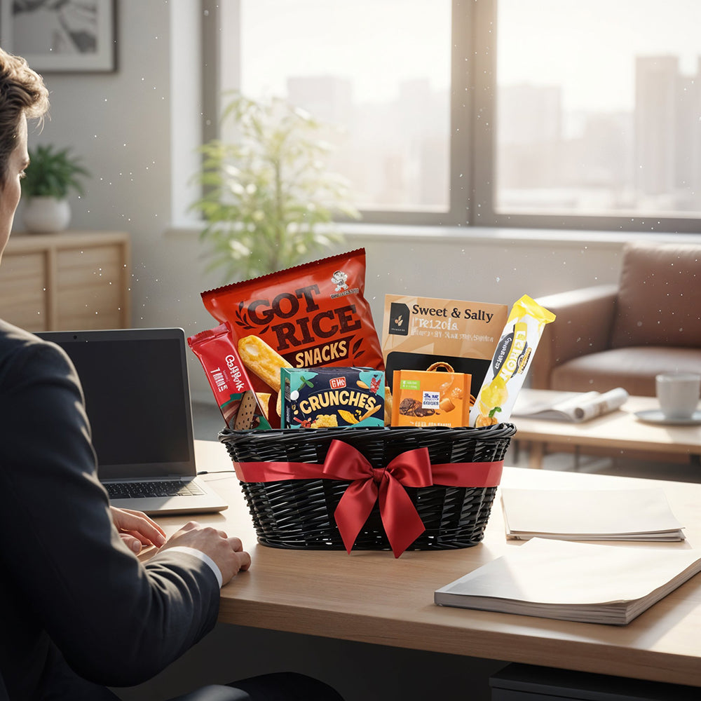Career Booster Gift Basket I - Flower Delivery New Zealand